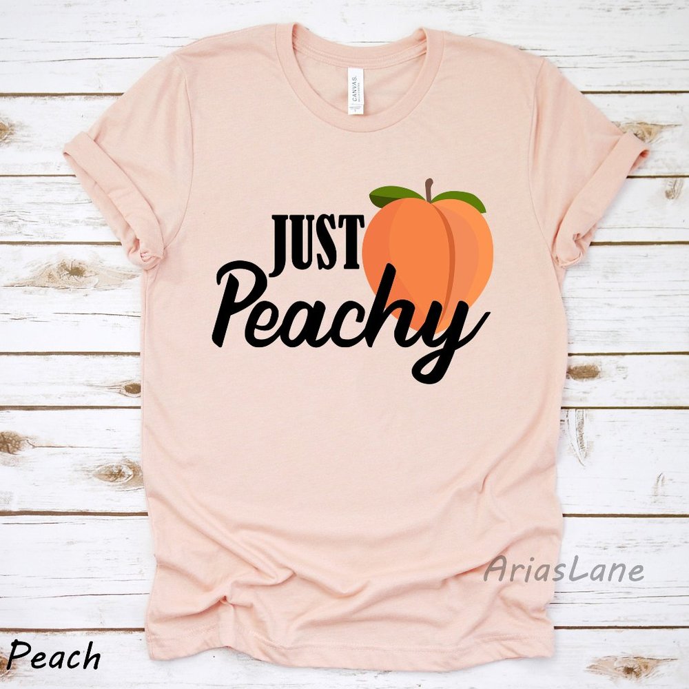 Just Peachy Shirt, Peach Shirt